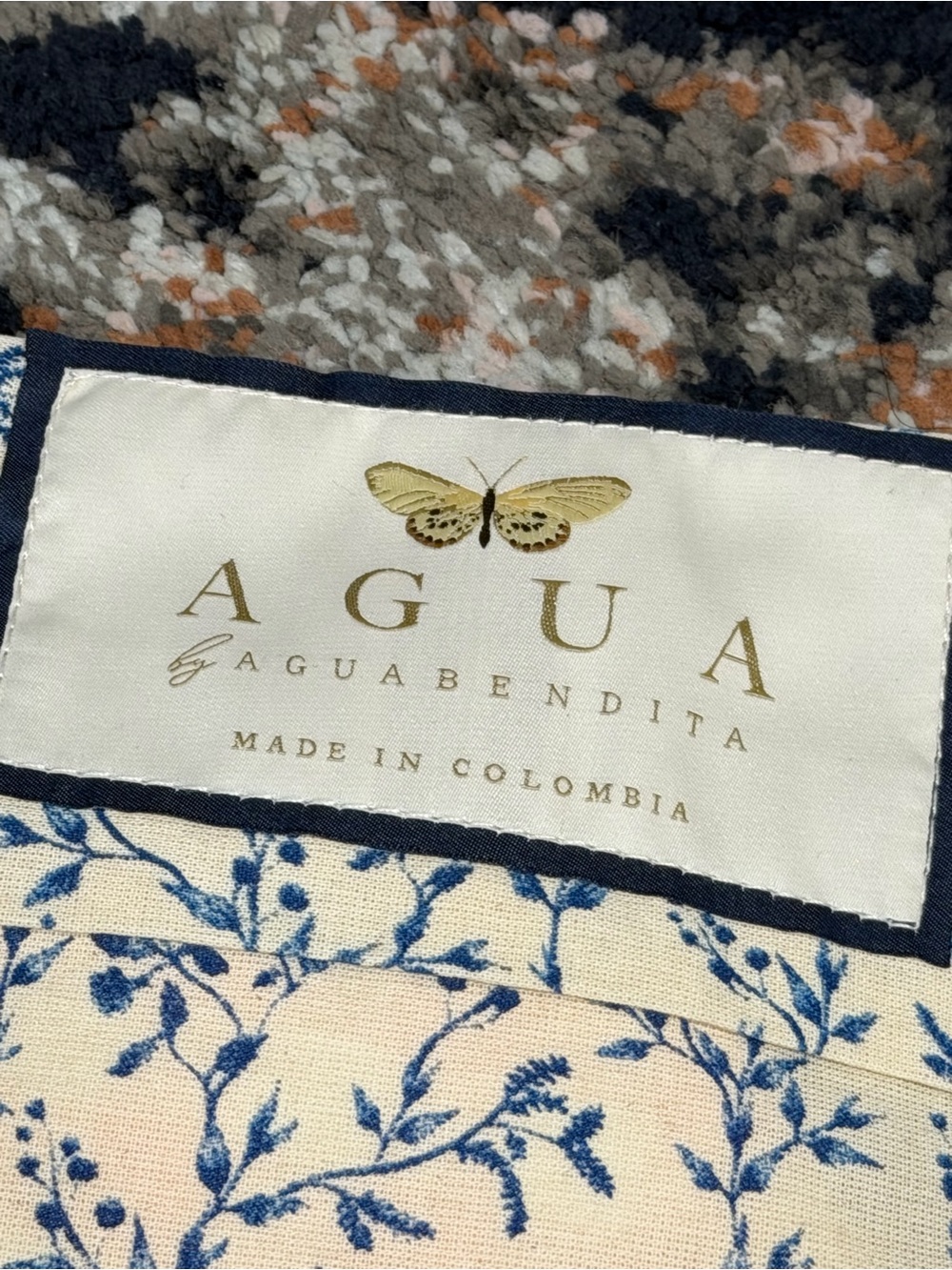 NWT Agua by Agua Bendita ‘Mila’ Gingham Low-Rise Bikini Briefs in Pastel Pink XL - Picture 6 of 14
